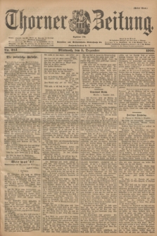 Thorner Zeitung : Begründet 1760. 1900, Nr. 284 (5 Dezember) - Erstes Blatt
