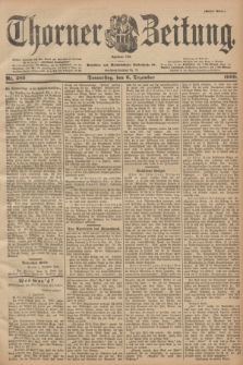 Thorner Zeitung : Begründet 1760. 1900, Nr. 285 (6 Dezember) - Erstes Blatt