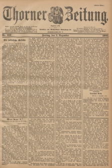 Thorner Zeitung : Begründet 1760. 1900, Nr. 286 (7 Dezember) - Erstes Blatt