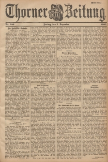 Thorner Zeitung. 1900, Nr. 286 (7 Dezember) - Zweites Blatt
