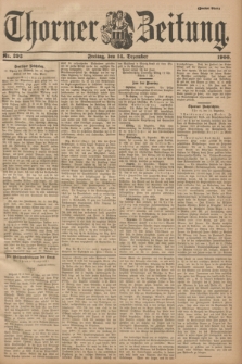 Thorner Zeitung. 1900, Nr. 292 (14 Dezember) - Zweites Blatt