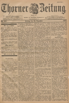 Thorner Zeitung : Begründet 1760. 1900, Nr. 298 (21 Dezember) - Erstes Blatt