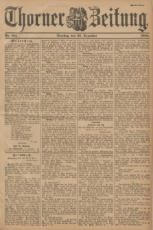 Thorner Zeitung. 1900, Nr. 301 (25 Dezember) - Zweites Blatt