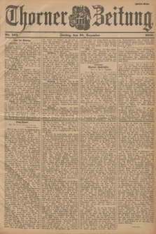Thorner Zeitung : Begründet 1760. 1900, Nr. 302 (28 Dezember) - Zweites Blatt