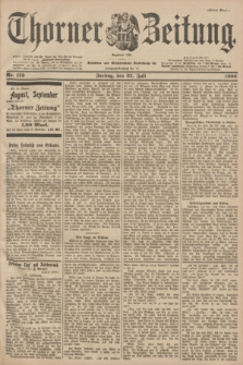 Thorner Zeitung : Begründet 1760. 1900, Nr. 173 (27 Juli) - Erstes Blatt