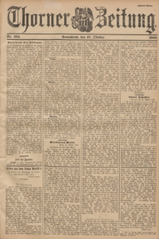 Thorner Zeitung : Begründet 1760. 1900, Nr. 252 (27 Oktober) - Zweites Blatt
