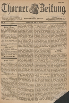Thorner Zeitung : Begründet 1760. 1901, Nr. 2 (3 Januar) - Erstes Blatt