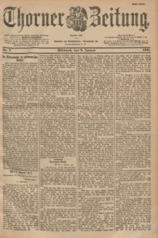 Thorner Zeitung : Begründet 1760. 1901, Nr. 7 (9 Januar) - Erstes Blatt