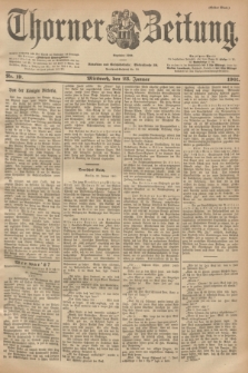 Thorner Zeitung : Begründet 1760. 1901, Nr. 19 (23 Januar) - Erstes Blatt