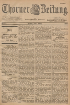 Thorner Zeitung : Begründet 1760. 1901, Nr. 51 (1 März) - Erstes Blatt