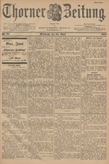 Thorner Zeitung : Begründet 1760. 1901, Nr. 95 (24 April) - Erstes Blatt