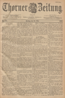 Thorner Zeitung : Begründet 1760. 1901, Nr. 109 (10 Mai) - Erstes Blatt