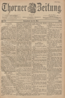 Thorner Zeitung : Begründet 1760. 1901, Nr. 115 (18 Mai) - Erstes Blatt