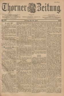 Thorner Zeitung : Begründet 1760. 1901, Nr. 149 (28 Juni) - Erstes Blatt