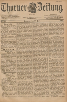 Thorner Zeitung : Begründet 1760. 1901, Nr. 150 (29 Juni) - Erstes Blatt