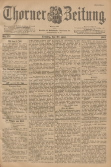 Thorner Zeitung : Begründet 1760. 1901, Nr. 151 (30 Juni) - Erstes Blatt