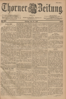 Thorner Zeitung : Begründet 1760. 1901, Nr. 161 (12 Juli) - Erstes Blatt
