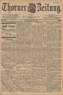 Thorner Zeitung : Begründet 1760. 1901, Nr. 173 (26 Juli) - Erstes Blatt