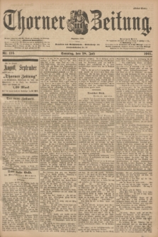 Thorner Zeitung : Begründet 1760. 1901, Nr. 175 (28 Juli) - Erstes Blatt