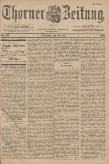 Thorner Zeitung : Begründet 1760. 1901, Nr. 177 (31 Juli) - Erstes Blatt