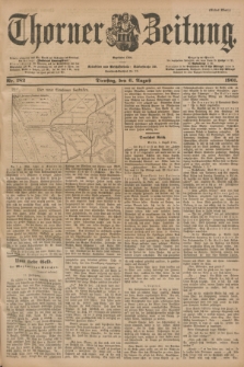 Thorner Zeitung : Begründet 1760. 1901, Nr. 182 (6 August) - Erstes Blatt