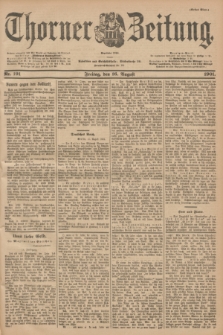 Thorner Zeitung : Begründet 1760. 1901, Nr. 191 (16 August) - Erstes Blatt