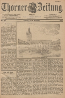Thorner Zeitung : Begründet 1760. 1901, Nr. 211 (8 September) - Erstes Blatt