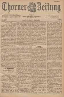 Thorner Zeitung : Begründet 1760. 1901, Nr. 228 (28 September) - Erstes Blatt + wkładka