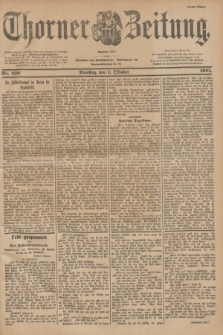 Thorner Zeitung : Begründet 1760. 1901, Nr. 230 (1 Oktober) - Erstes Blatt