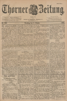 Thorner Zeitung : Begründet 1760. 1901, Nr. 236 (8 Oktober) - Erstes Blatt
