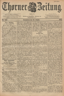 Thorner Zeitung : Begründet 1760. 1901, Nr. 240 (12 Oktober) - Erstes Blatt
