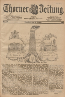 Thorner Zeitung : Begründet 1760. 1901, Nr. 246 (19 Oktober) - Erstes Blatt