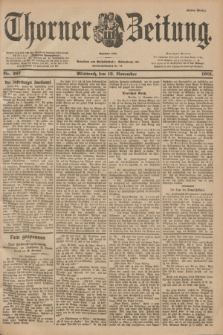 Thorner Zeitung : Begründet 1760. 1901, Nr. 267 (13 November) - Erstes Blatt