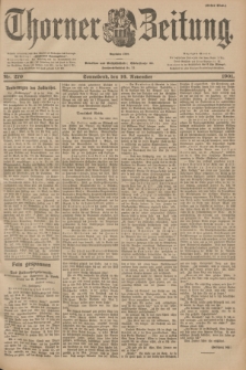 Thorner Zeitung : Begründet 1760. 1901, Nr. 270 (16 November) - Erstes Blatt