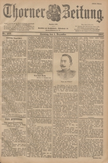 Thorner Zeitung : Begründet 1760. 1901, Nr. 282 (1 Dezember) - Erstes Blatt