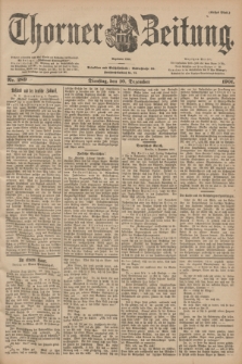 Thorner Zeitung : Begründet 1760. 1901, Nr. 289 (10 Dezember) - Erstes Blatt