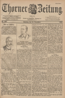 Thorner Zeitung : Begründet 1760. 1901, Nr. 294 (15 Dezember) - Erstes Blatt