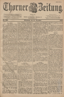 Thorner Zeitung : Begründet 1760. 1901, Nr. 296 (18 Dezember) - Erstes Blatt