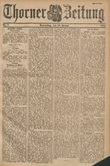 Thorner Zeitung. 1901, Nr. 8 (10 Januar) - Zweites Blatt