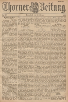 Thorner Zeitung. 1901, Nr. 28 (2 Februar) - Zweites Blatt