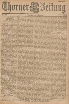 Thorner Zeitung. 1901, Nr. 33 (8 Februar) - Zweites Blatt