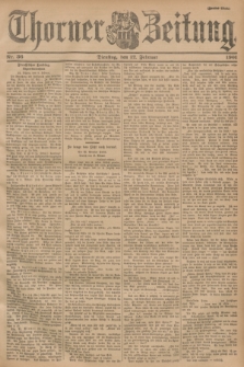 Thorner Zeitung. 1901, Nr. 36 (12 Februar) - Zweites Blatt