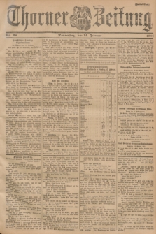 Thorner Zeitung. 1901, Nr. 38 (14 Februar) - Zweites Blatt