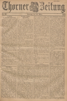 Thorner Zeitung. 1901, Nr. 59 (10 März) - Zweites Blatt
