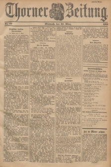 Thorner Zeitung. 1901, Nr. 67 (20 März) - Zweites Blatt