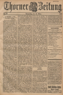 Thorner Zeitung. 1901, Nr. 68 (21 März) - Zweites Blatt