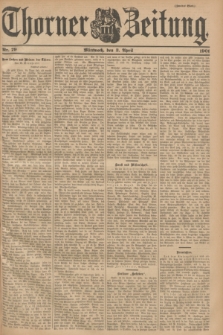 Thorner Zeitung. 1901, Nr. 79 (3 April) - Zweites Blatt