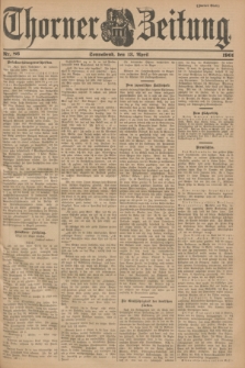 Thorner Zeitung. 1901, Nr. 86 (13 April) - Zweites Blatt