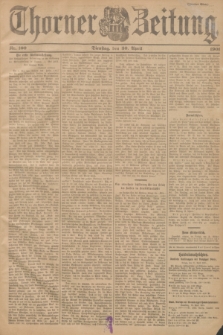 Thorner Zeitung. 1901, Nr. 100 (30 April) - Zweites Blatt