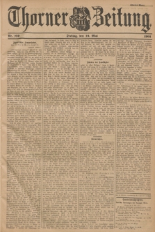 Thorner Zeitung. 1901, Nr. 109 (10 Mai) - Zweites Blatt
